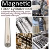 ULIBERMAGNET Magnetic Filter Rod,12000 Guass Neodymium Magnets Rod, Super Strong