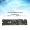 M.2 SSD Riser Card, M.2 A E Key to M.2