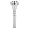 Trumpet Mouthpiece Silver Labor-Saving Beginner Musical Instrument Accessories 7C(Silver )