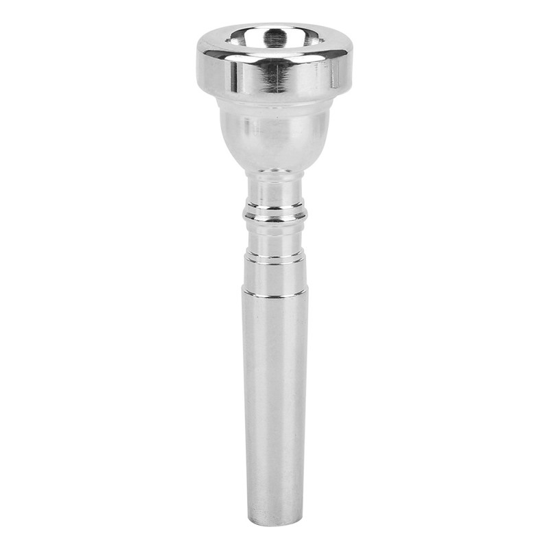 Trumpet Mouthpiece Silver Labor-Saving Beginner Musical Instrument Accessories 7C(Silver )