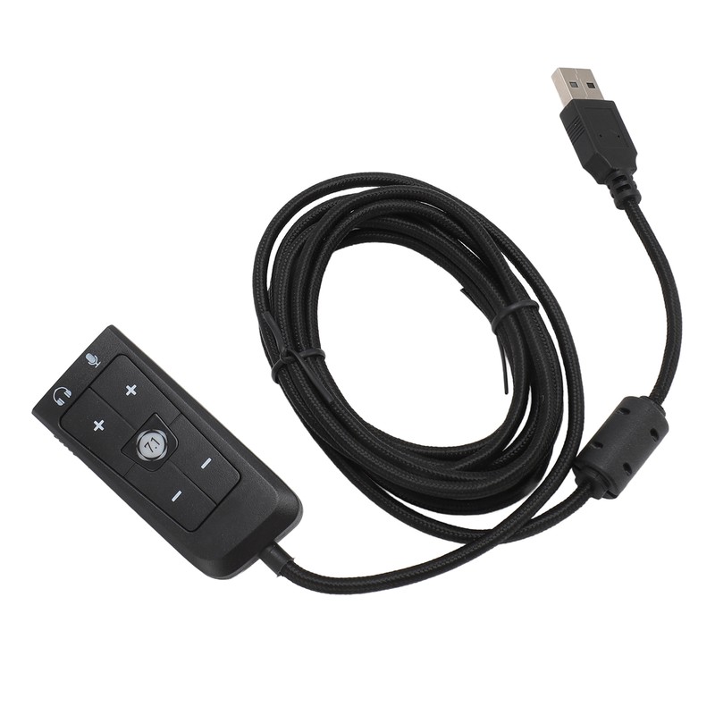 USB to 3.5mm Jack Audio Sound Card Adapter with Headphone
