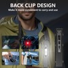 MAKDAK EDC Tactical Flashlight Rechargeable - Digital Display High Lumens