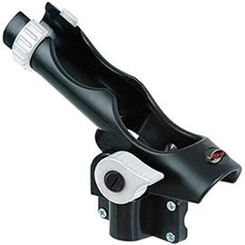 Tempress 72026 Fish-On! Rod Holder with Side Mount - Black, Single Pack