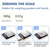KitchenTour Digital Kitchen Scale - 500g/0.01g High Accuracy Precision Multifunction