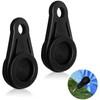 Moicstiy 20 Pcs Tarp Clips, Movable Tarp Tie Down Clips,