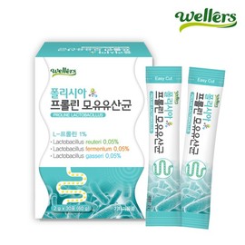Welles Wellus Polycia Proline Breast Milk-Derived Probiotics / 3 Types of Lactobacillus Synbiotics 1 Box 2g x 30 packets 1-Month Supply / 웰러스 폴리시아 프롤린 모유유래유산균 /락토바실러스 3종 신바이오틱스1박스 2g x 30포 1개월분