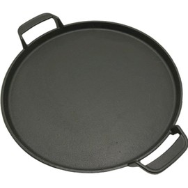 Firsgrill 7421 Cast Iron 12" Gourmet BBQ System Griddle for Weber and Mostly Gas Grill with side wok