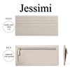 jessimi Slim Credit Card Wallet for women Long Card Holder