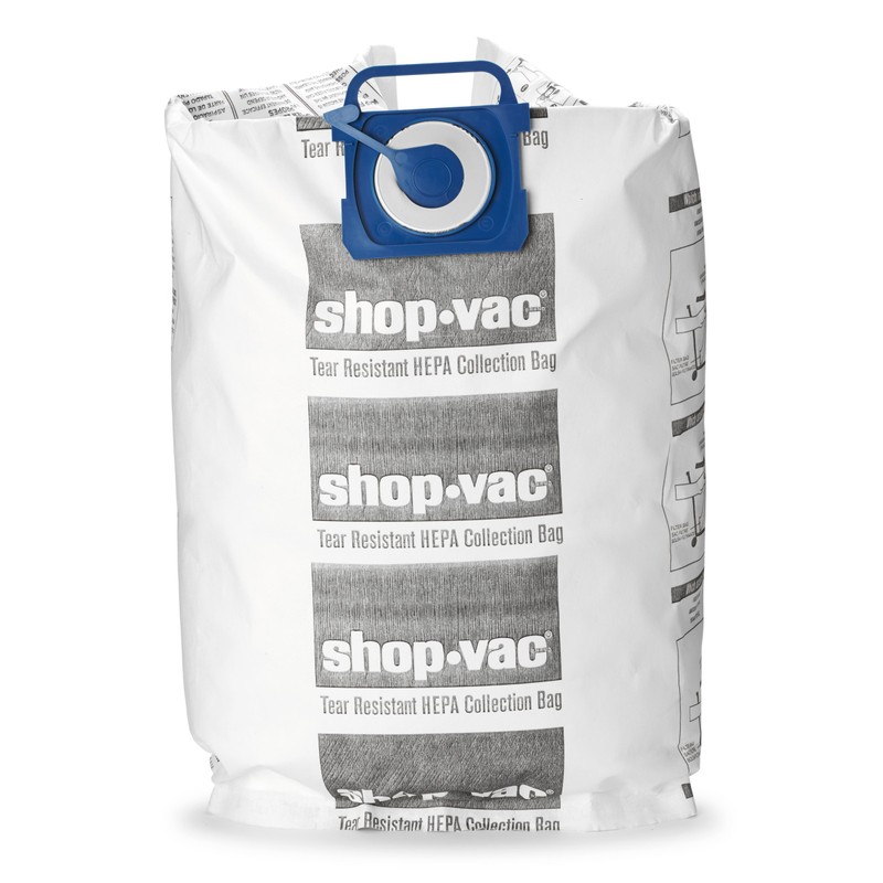 Shop-Vac 9021833 Genuine Hepa Tear Resistant Collection Filter Bags, 12-20