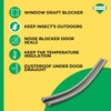 ADEPTNA 2 Pack Under Door Foam Double Draught Excluder -