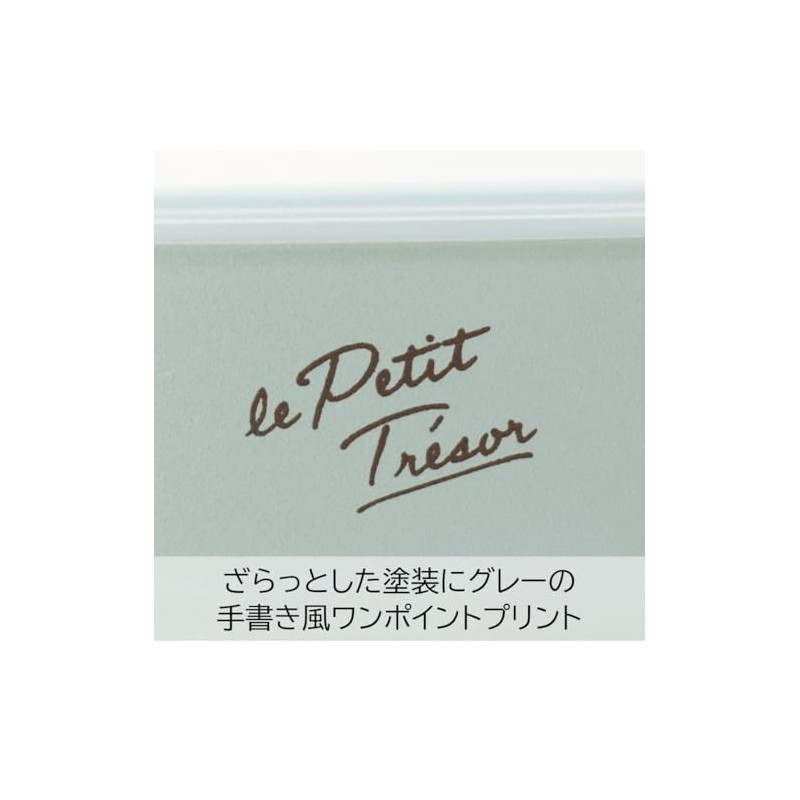 Sabu Tresova 416323 Food Container Square, S, Mint, Capacity: 8.5