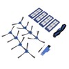 Sweeping Robot Main Side Brush Filter Screen Replacement Kit for