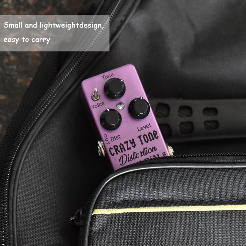 SoulDiM - Pedal de guitarra con efecto de distorsión de