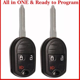 mec-automotive 2 For 2012 2013 2014 2016  Ford F450 F550 F650 F750 Remote Car Key Fob