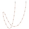 ZOORON Eyeglass Chains for Women, Premium Beaded Eyeglass Necklace Chain
