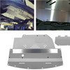 ECOTRIC Engine Splash Shield Aluminum Compatible with 2003-2009 Nissan 350Z
