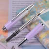 Jinhao 10 Press Fountain Pen with Box, Gradient Light Purple