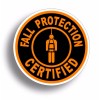 215 Decals Fall Protection Certified Safety Sticker Hard Hat Decal