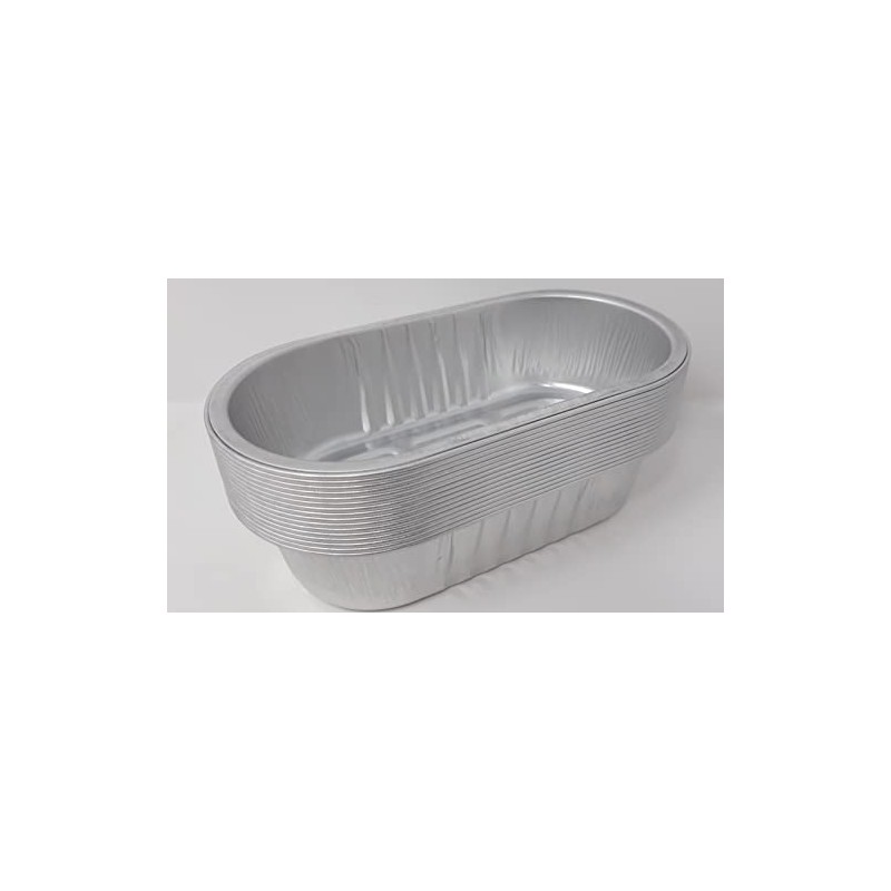 Oval Aluminium Foil Pie Loaf Pan Roasting Oven Baking Dish