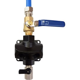 Maxline M8201V Dual Port Outlet Kit with shutoff