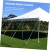 GRIRIW Heavy Duty Stakes for Trampolines Design Durable Ground Anchors