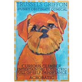 Brussels Griffon Fridge Magnet
