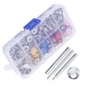 Snap Fastener Kit Metal Press Stud Leather Tich Button Tool