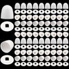 64 Pieces Universal Toilet Bolt Caps, Extra Tall 1.45 Inch