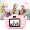 Kids Camera Cute Dual Lens Auto Focus Photography Video Recording