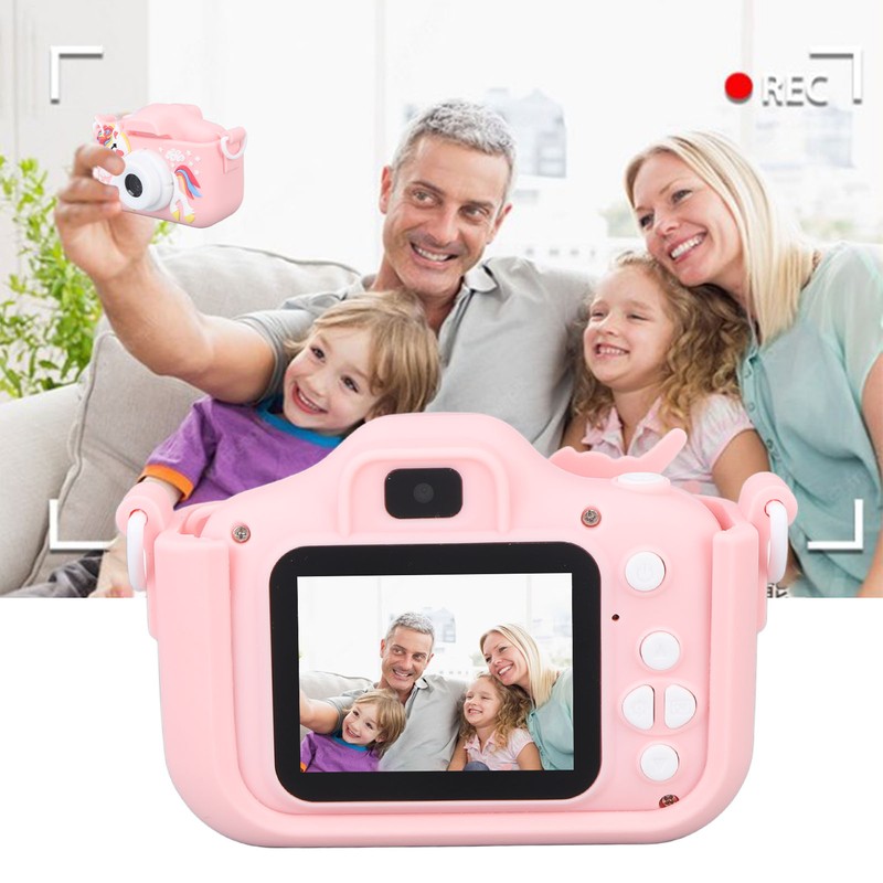 Kids Camera Cute Dual Lens Auto Focus Photography Video Recording