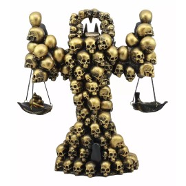 Ebros Large Ancient Egyptian God Anubis Scales Of Justice Statue 11.75"Tall