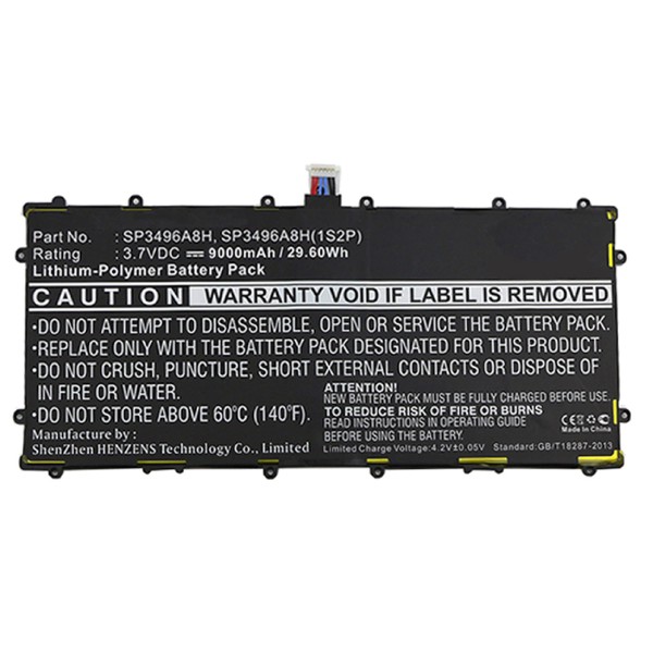 Synergy Digital Tablet Battery, Works with Google NEXUS 10 32GB