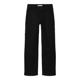 NAME IT Boy Jeans Straight Fit, black denim
