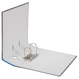 Original Falken Recycled Folder Cloud Marble Made in Germany. Lever Arch File Ring Binder DIN A4 8 cm wide Made in Germany Blue Angel, blue