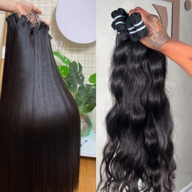 Single Donor Raw Hair Bundles Burmese Curly Hair Human Hair Wholesale Raw Vietnamese Cuticle Aligned Loose Deep Wavestyle: Natural Wave, color: natural color, Stretched Length: 20 Inches