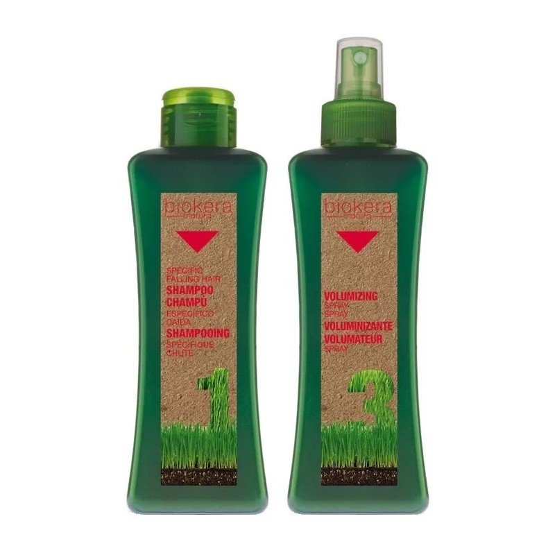Salerm Biokera Kit Anticaída Estimula Crecimiento De Cabello