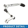 A ABSOPRO Motorcycle Gear Shifter 26cm Shift Lever Pedal Metal