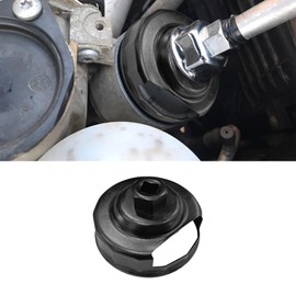 HEVLE Oil Filter Wrench, Heavy Duty Oil Filter Removal Tool, 76mm 14 Slots Oil Filter Cap Wrench Tool Compatible with 1984-2021 Harley Davidson Motorcycle Oil Change Tools