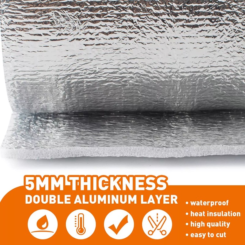 IES AD5 5mm Reflective THERMAL Insulation Foam Core Radiant Barrier