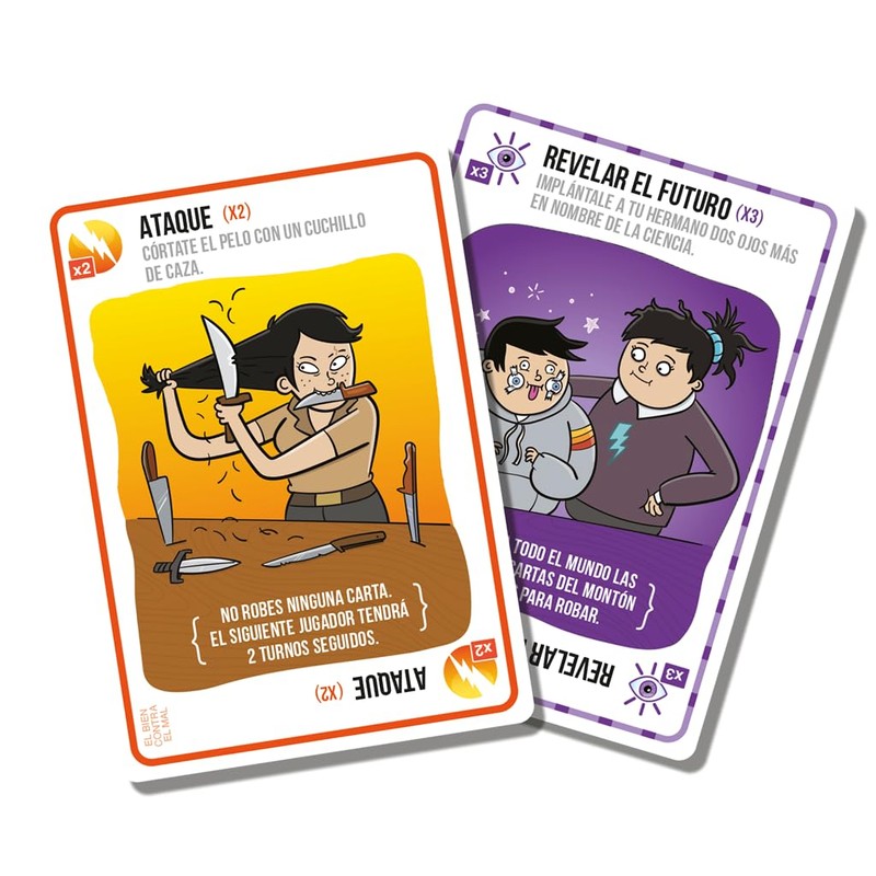 Exploding Kittens Bien Vs Mal - Gatos Explosivos en español