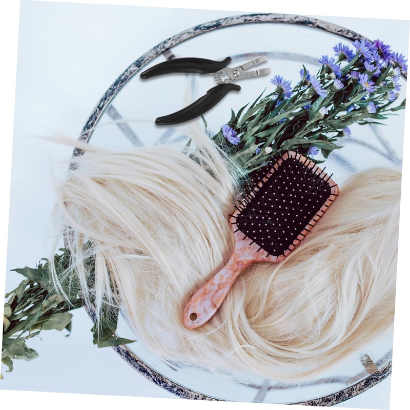 LALAFINA Hair Extension Tools Chrome Pliers Bond Removal Micro Ring