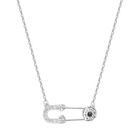 Safety Pin Necklace Paperclip Chain Necklace Gold Charm Necklace for Women Cuban Link Chain Necklace Trendy Stuff