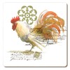 Cala Home Set of 4 Coasters - Rooster in Watercolour
