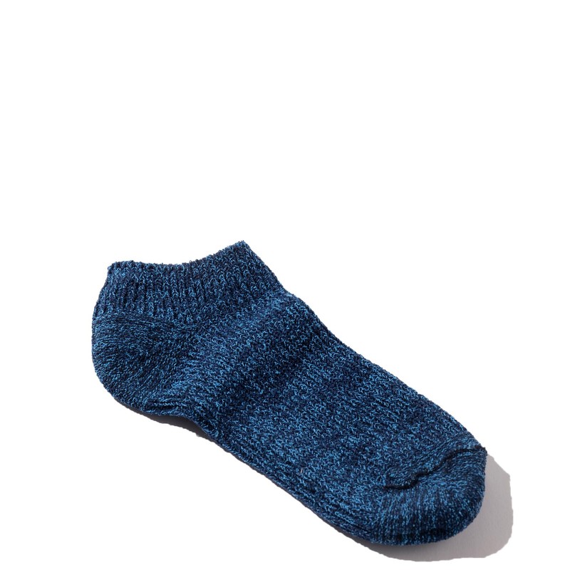 YUQRI Crispy Cover Socks, Antibacterial, Deodorizing, Unisex, BLU2, Free size