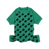 Leveret Dog Pajamas 100% Cotton Bunny Rabbit Green (Size Medium)
