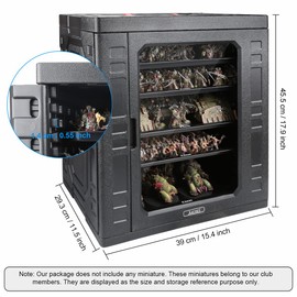 Jucoci Miniatures Storage Case Miniatures Transport Case (Large Size)