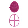 LissieLou Easter Egg Style 2 Cookie Cutter and Stamp Easter