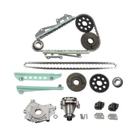 HEROFFIX 1 Set Engine Timing Chain Kit for Ford E-150 Expedition Explorer F-150 4.6L for Lincoln for Mercury Mountaineer No.F8AZ6256AA/F8AZ6256BA/XL3Z6306BA