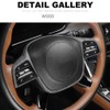 JUIVEEL ABS Car Steering Wheel Frame Cover Steering Wheel Button