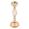 Table Candlestick Ornament Iron Twisted Curb Candle Holder Decorative Ornament